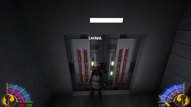A door locked to chosen accounts